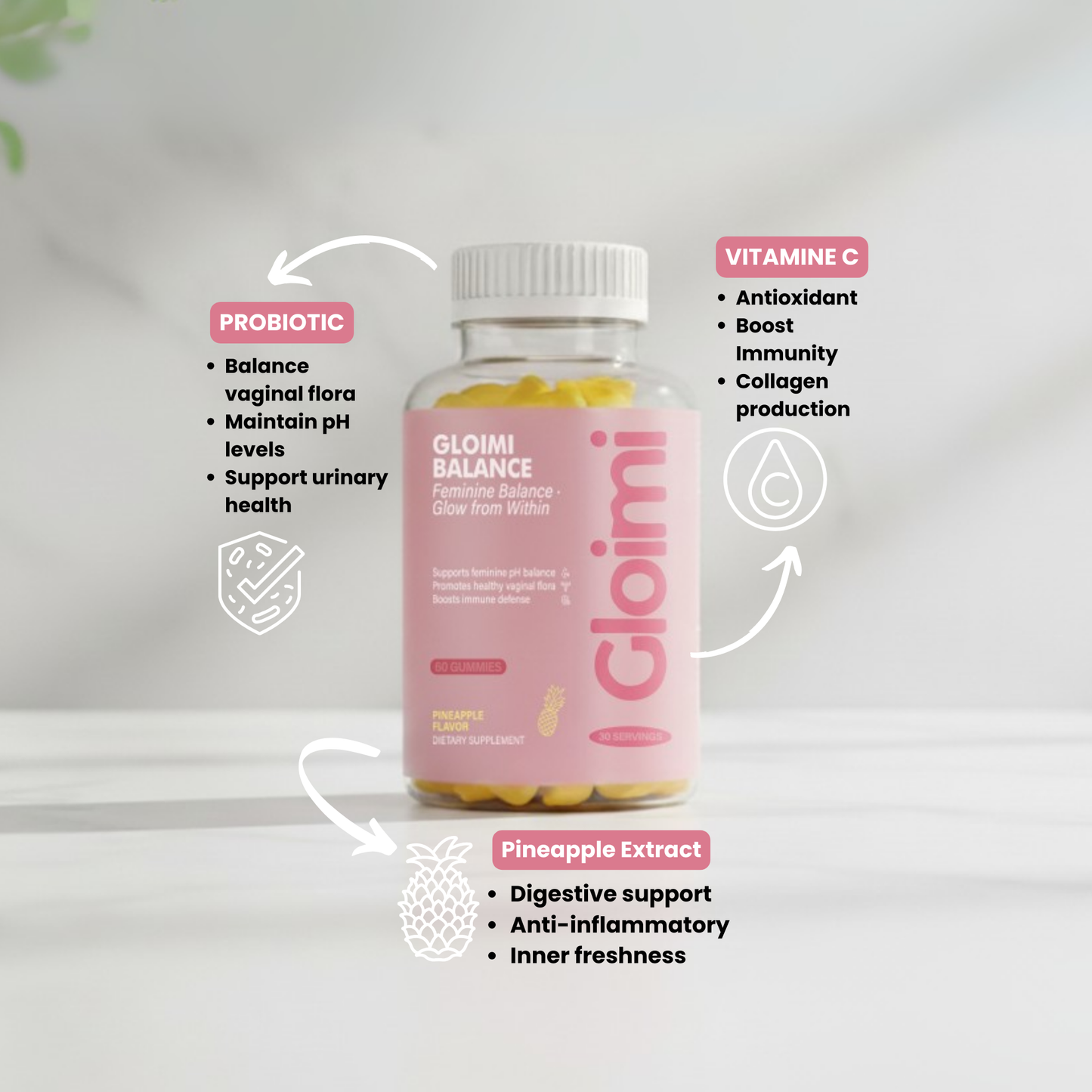 Gloimi Balance - Intimate Health Gummies